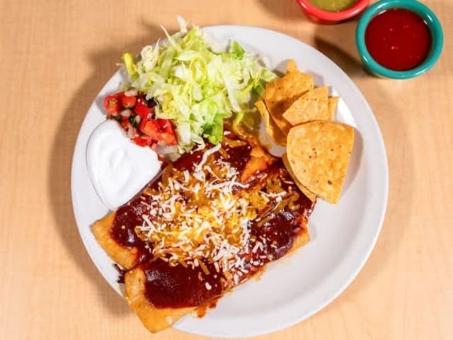 20 CHEESE ENCHILADAS.
